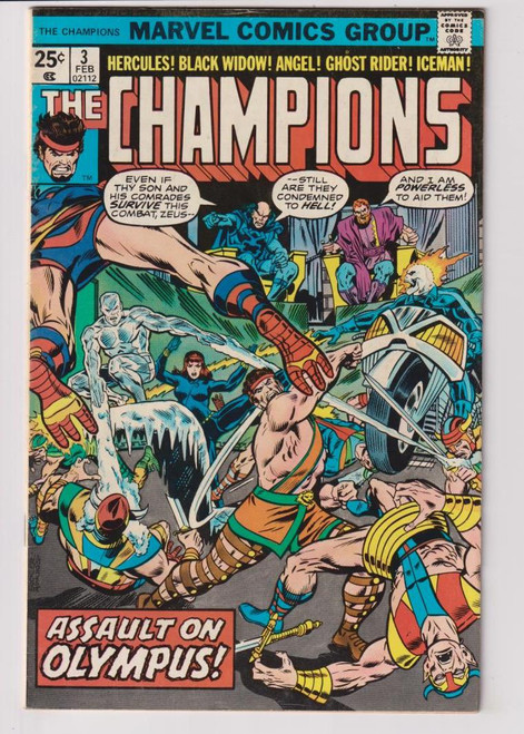 CHAMPIONS #03 (MARVEL 1976)