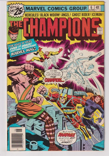 CHAMPIONS #06 (MARVEL 1976)