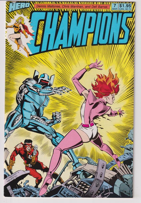 CHAMPIONS (1987) #7 (HEROIC 1988)