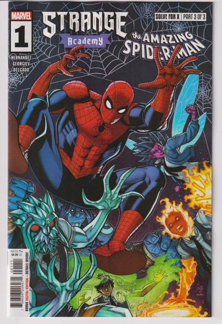 STRANGE ACADEMY AMAZING SPIDER-MAN #1 (MARVEL 2023) "NEW UNREAD"