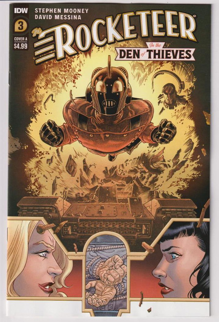 ROCKETEER IN THE DEN OF THIEVES #3 (IDW 2023) "NEW UNREAD"