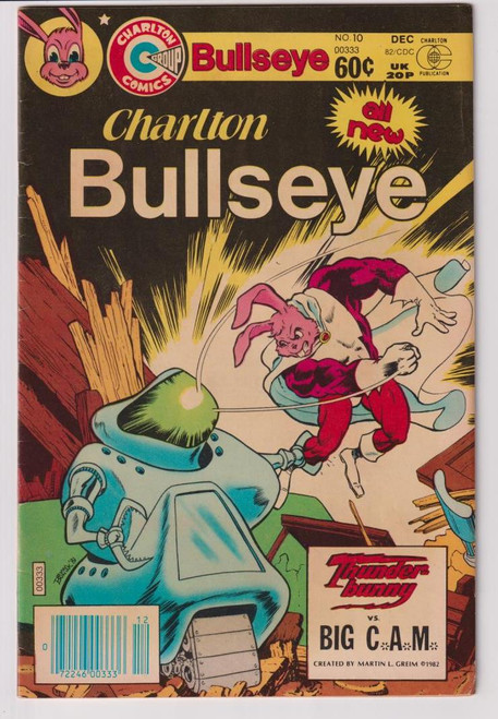 CHARLTON BULLSEYE #10 (CHARLTON 1982)