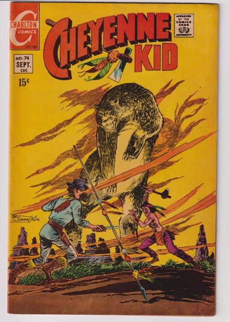 CHEYENNE KID #74 (CHARLTON 1969)