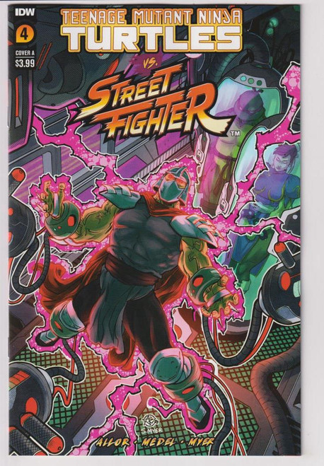 TMNT VS. STREET FIGHTER #4 (OF 5) (IDW 2023) "NEW UNREAD"