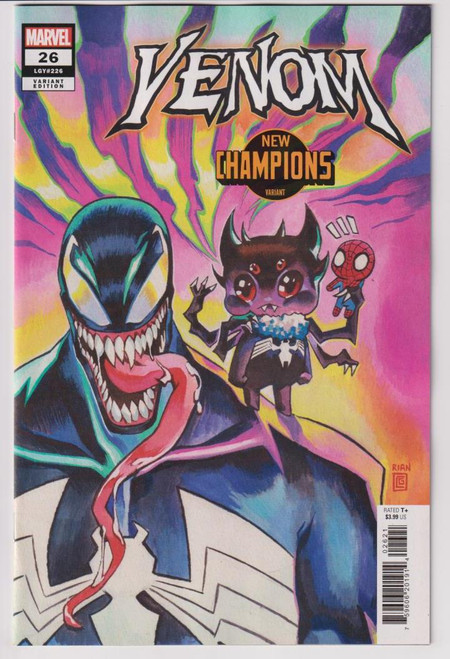 VENOM (2021) #26 RIAN GONZALES NEW CHAMPIONS VAR (MARVEL 2023) "NEW UNREAD"