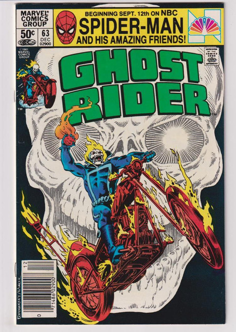 GHOST RIDER #63 (MARVEL 1981)