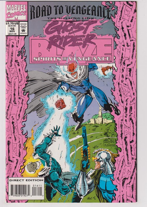 GHOST RIDER BLAZE SPIRITS OF VENGEANCE #16 (MARVEL 1993)