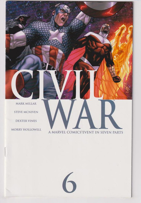 CIVIL WAR #6 (MARVEL 2006)