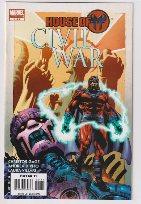 CIVIL WAR HOUSE OF M #1 (MARVEL 2008)