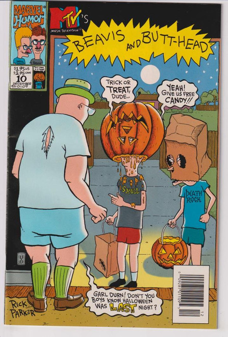 BEAVIS AND BUTT-HEAD #10 (MARVEL 1994) C6