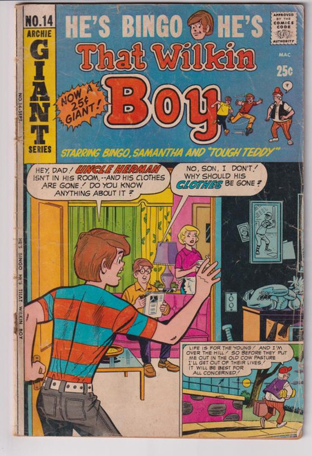 THAT WILKIN BOY #14 (ARCHIE 1971)