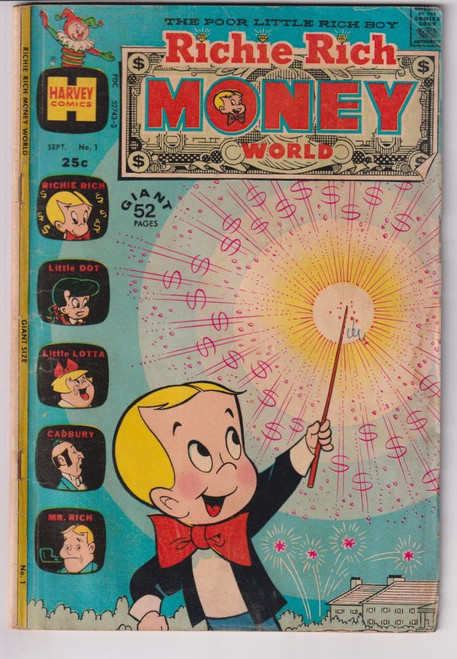 RICHIE RICH MONEY WORLD #01 (HARVEY 1972)