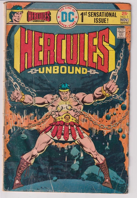 HERCULES UNBOUND #1 (DC 1975)