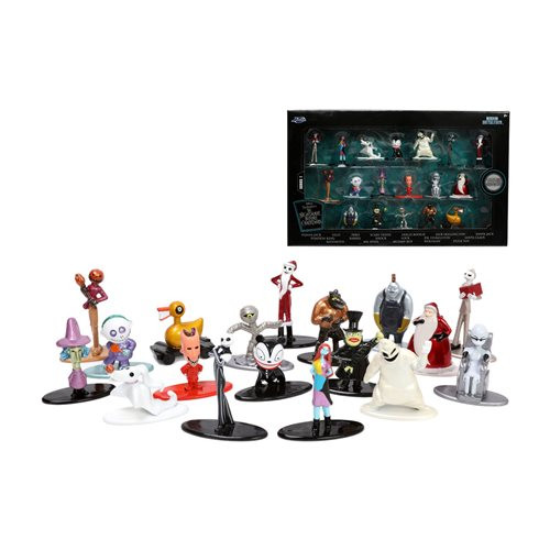 Nightmare Before Christmas Nano MetalFigs Mini-Figure 18-Pack