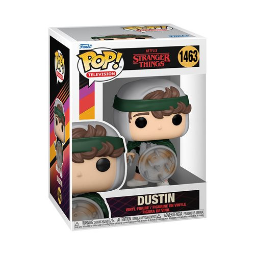 Stranger Things Season 4 Dustin with Shield Funko Pop! Vinyl Figure #1463