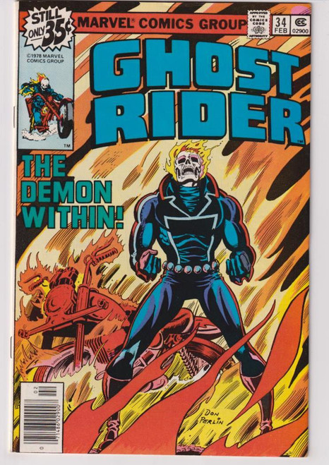 GHOST RIDER #34 (MARVEL 1979) C2