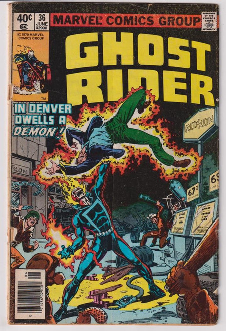 GHOST RIDER #36 (MARVEL 1979) C2