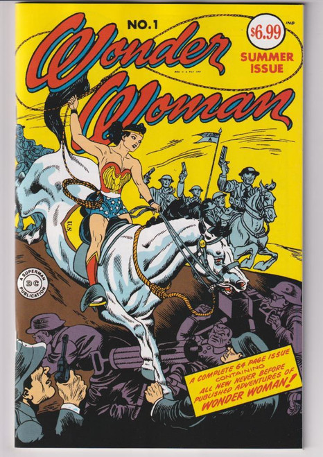 WONDER WOMAN #001 (1942) FACSIMILE EDITION (DC 2023) "NEW UNREAD"