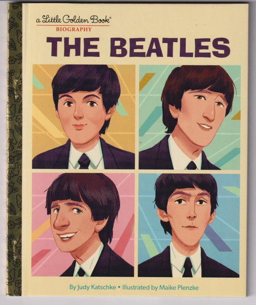 The Beatles: A Little Golden Book Biography "NEW UNREAD"