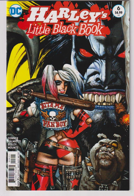 HARLEY'S LITTLE BLACK BOOK #6 SIMON BISLEY 1:25 (DC  2017) C9 "NEW UNREAD"