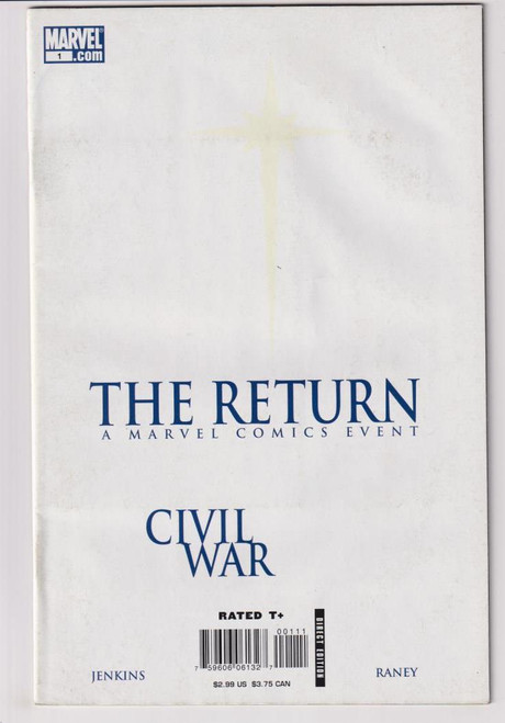 CIVIL WAR THE RETURN #1 (MARVEL 2007)