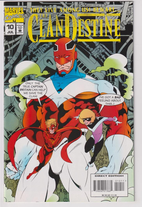 CLANDESTINE #10 (MARVEL 1995)