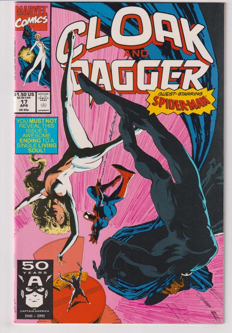 CLOAK AND DAGGER (1988) #17 (MARVEL 1991)