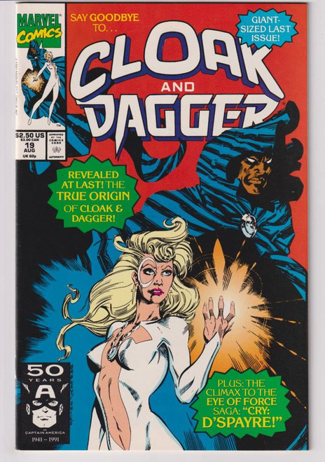 CLOAK AND DAGGER (1988) #19 (MARVEL 1991)