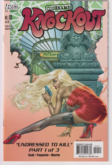 CODENAME KNOCKOUT #10 (DC 2002) C2