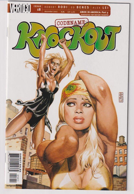 CODENAME KNOCKOUT #18 (DC 2002)