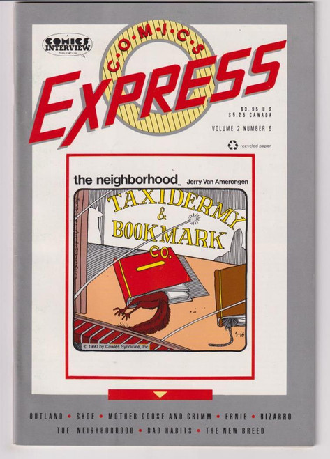 COMICS EXPRESS VOL 2 #06 (COMICS INTERVIEW 1990)