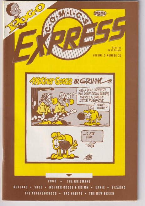COMICS EXPRESS VOL 2 #20 (COMICS INTERVIEW 1991)