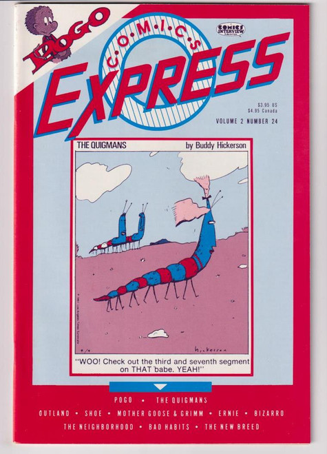 COMICS EXPRESS VOL 2 #24 (COMICS INTERVIEW 1991)