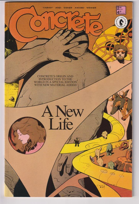 CONCRETE A NEW LIFE #1 (DARK HORSE 1989)