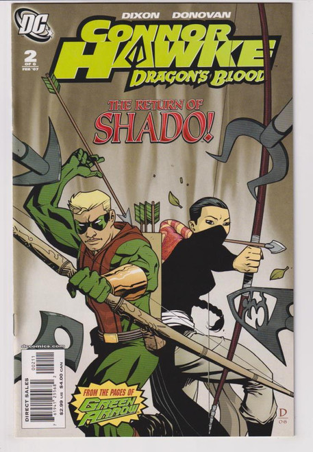 CONNOR HAWKE DRAGONS BLOOD #2 (DC 2007)