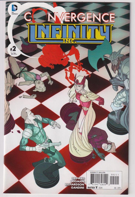 CONVERGENCE INFINITY INC #2 (DC 2015) "NEW UNREAD"