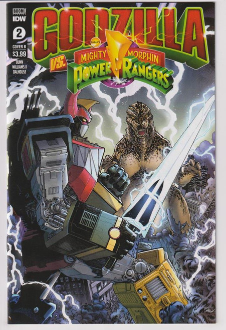 GODZILLA VS MMPR #2 (OF 5) CVR B (IDW 2022) C2 "NEW UNREAD"