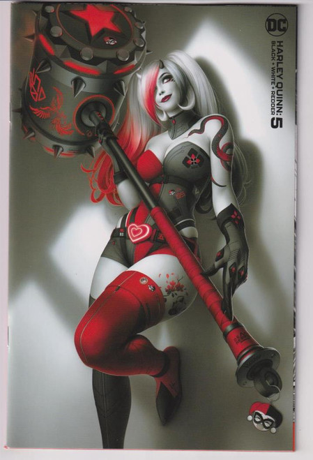 HARLEY QUINN BLACK WHITE REDDER #5 (OF 6) CVR B (DC 2023) "NEW UNREAD"