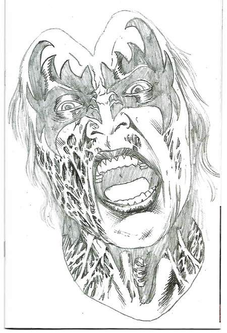 KISS ZOMBIES #2 15 COPY BUCHEMI PENCIL FOC INCV(DYNAMITE 2019)