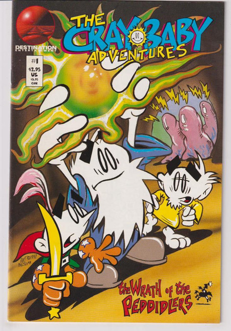 CRAY BABY ADVENTURES WRATH OF THE PEDDIDLERS #1 (ELECTRIC MILK 1998)