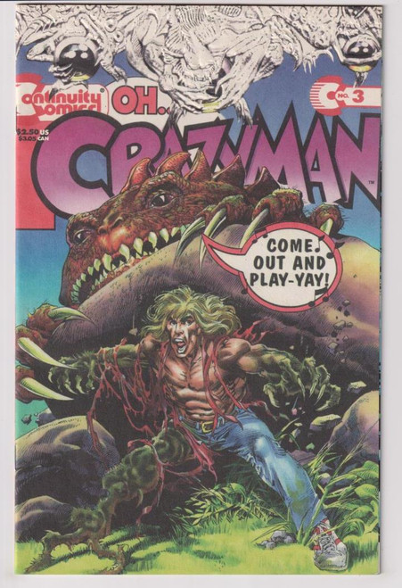 CRAZYMAN (1993) #3 (CONTINUITY 1993)