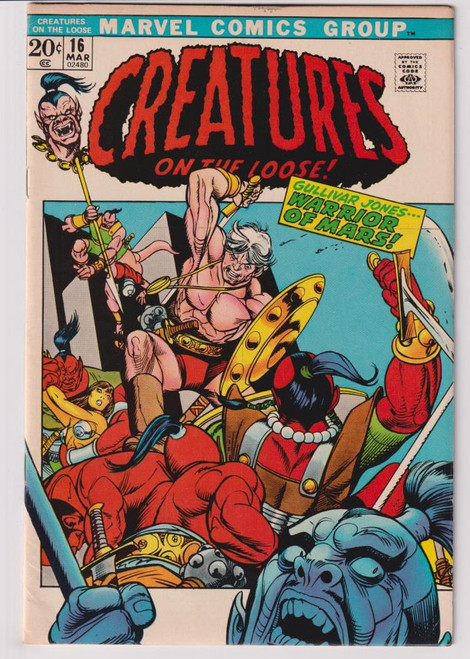 CREATURES ON THE LOOSE #16 (MARVEL 1972)