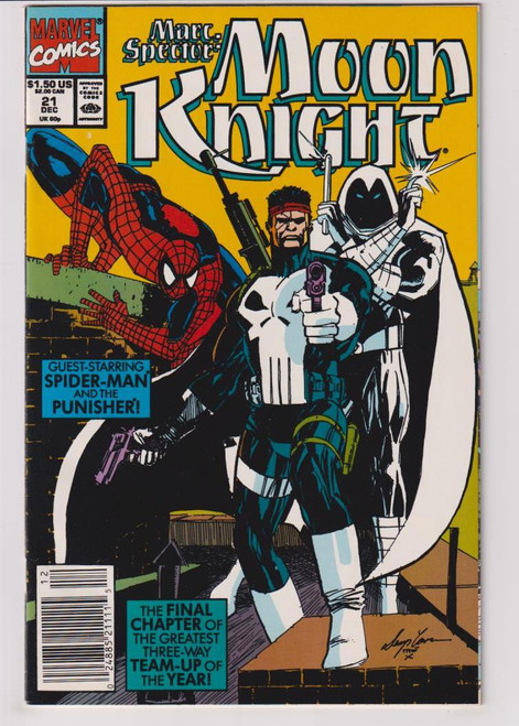 MARC SPECTOR MOON KNIGHT #21 (MARVEL 1990) C2