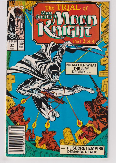 MARC SPECTOR MOON KNIGHT #17 (MARVEL 1990)