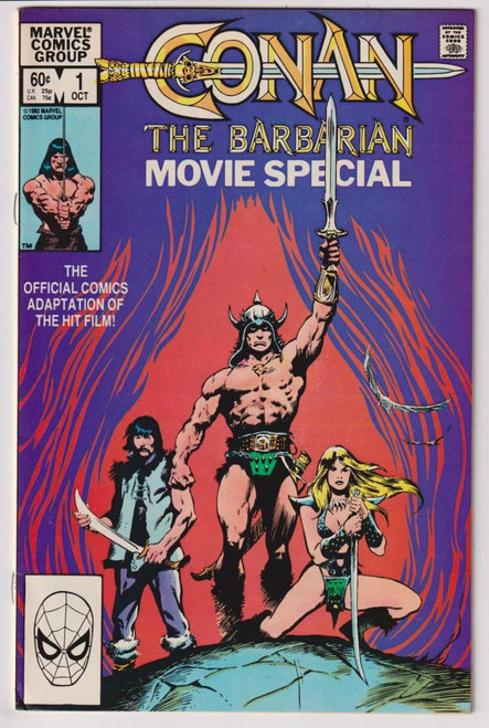CONAN THE BARBARIAN MOVIE SPECIAL #1 (MARVEL 1982)