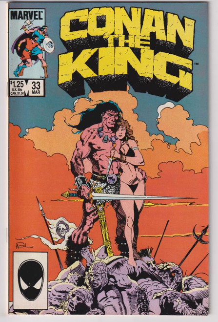 CONAN THE KING #33 (MARVEL 1986)
