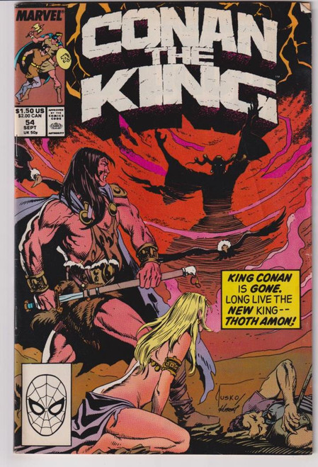 CONAN THE KING #54 (MARVEL 1989)