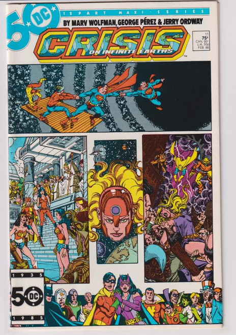 CRISIS ON INFINITE EARTHS #11 (DC 1986)