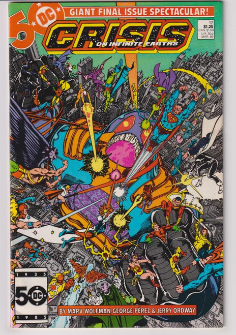 CRISIS ON INFINITE EARTHS #12 (DC 1986)