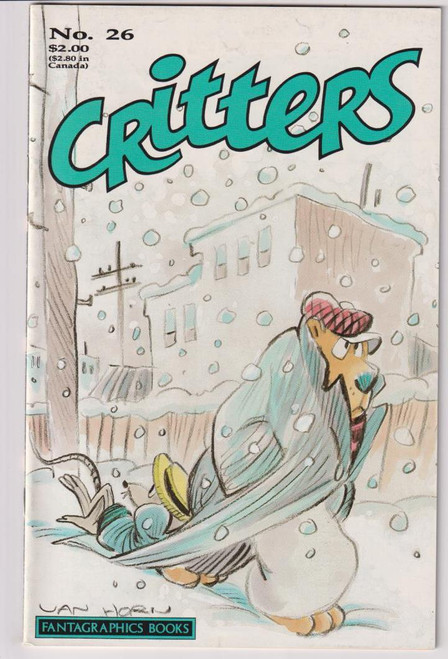 CRITTERS #26 (FANTAGRAPHICS 1988)